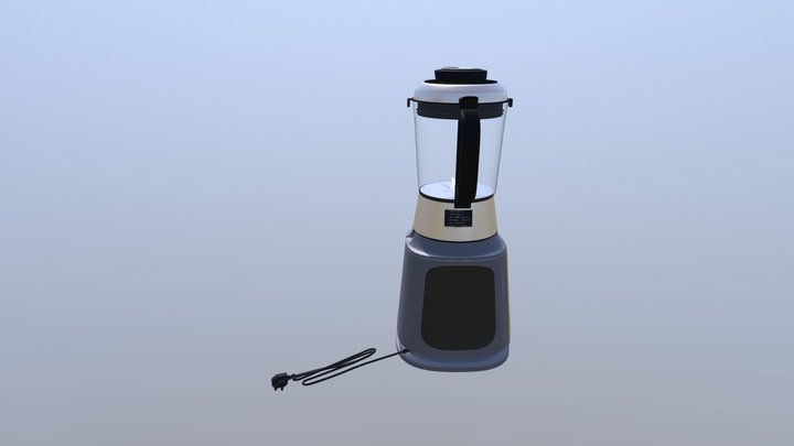 破壁机 3D Model