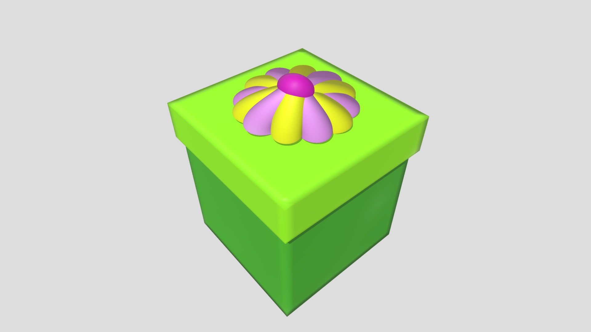 Birthday Gift — Sketchfab embed 3D viewer