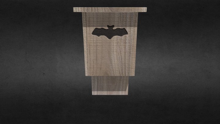 Bat House 3D Model
