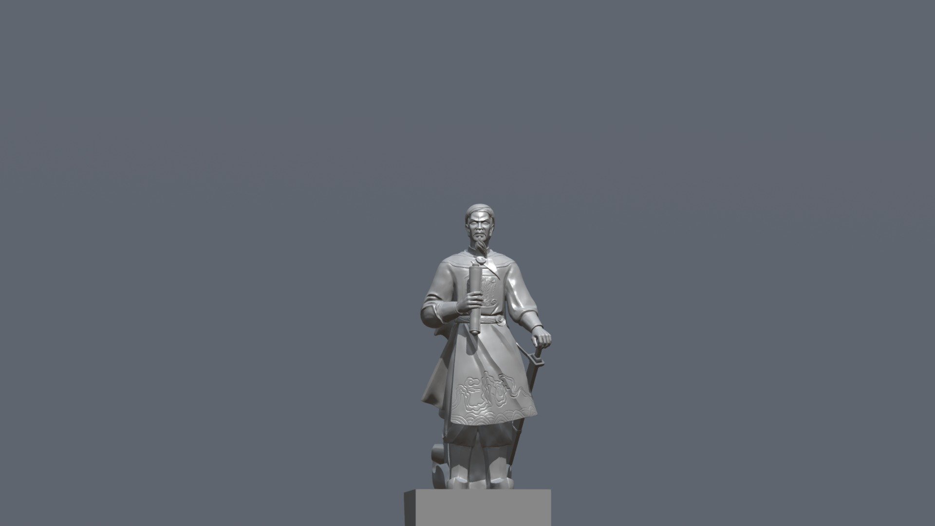 Tran Hung Dao - 3D model by 3D Design (@chutichbk92) [98e41dc]