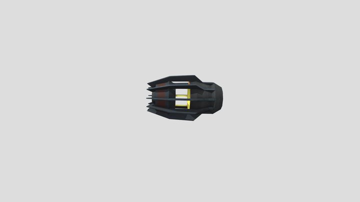 Pulse Rifle Alt Ammo (REPOST) 3D Model