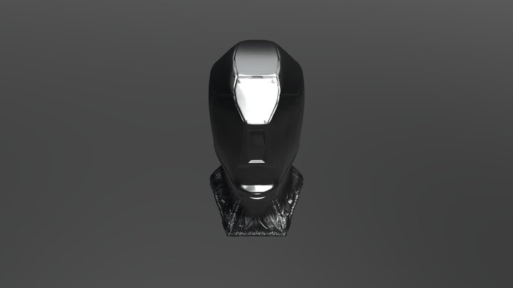 Hard Surface Mask 3D Model