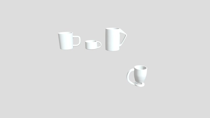 Mugs 3D Model