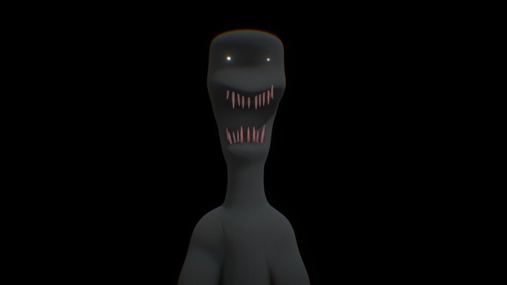 Black Entity 3D Model