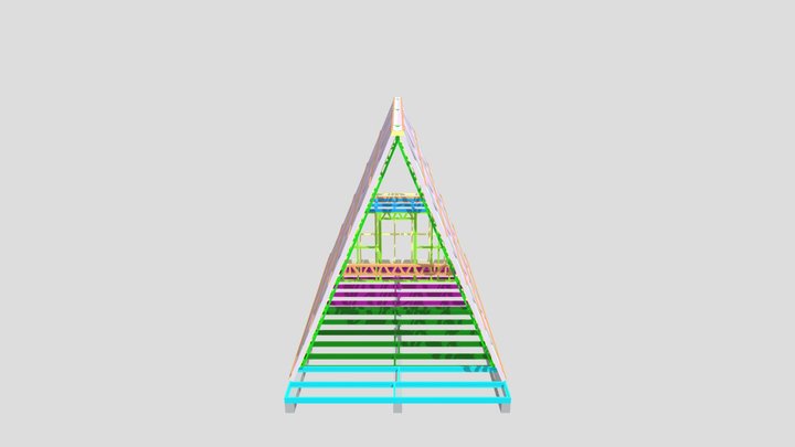 CHALÉ 32M² 3D Model