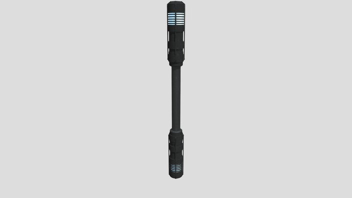 Nightwing Batons 3D Model