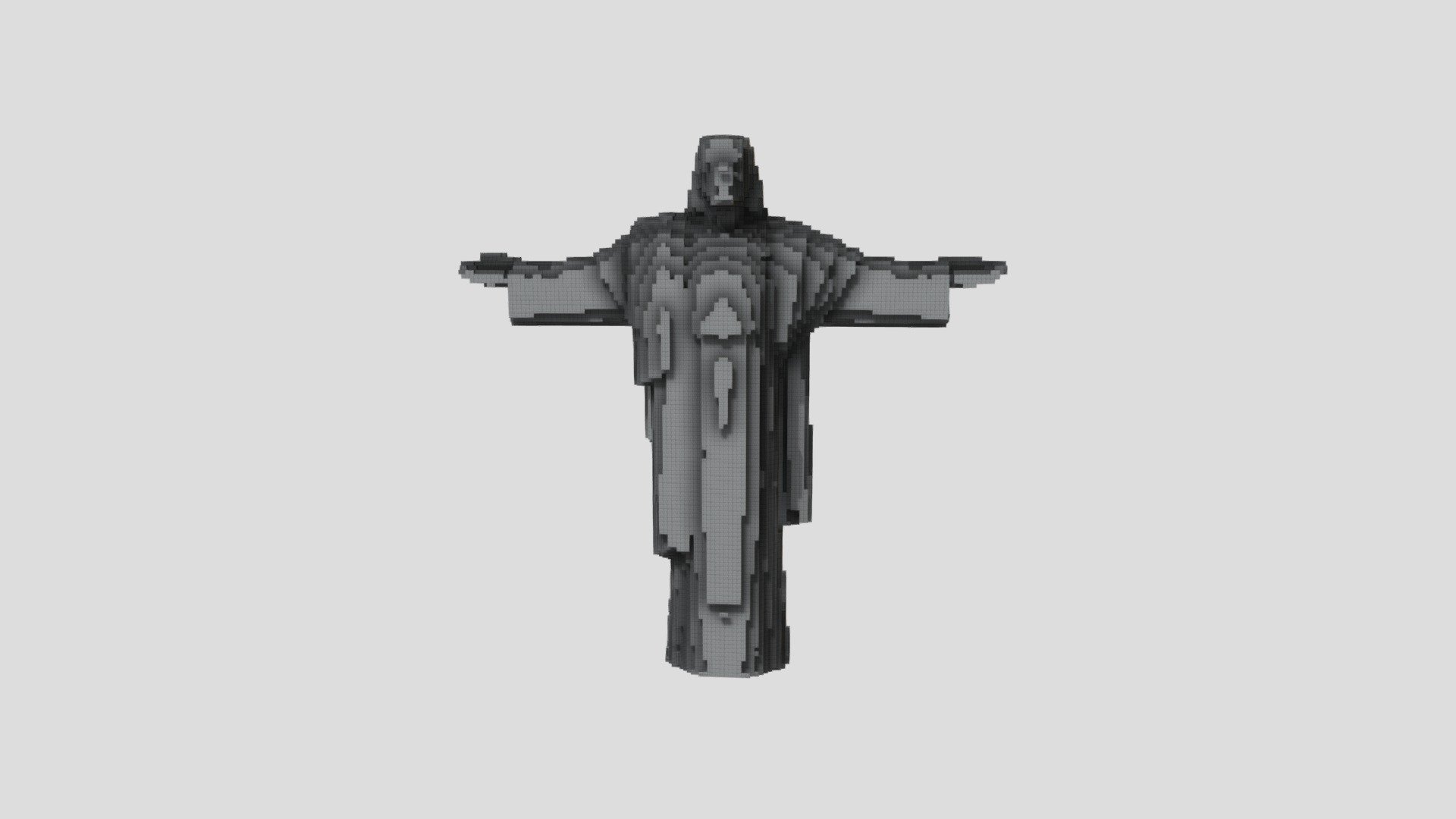 статуя христа спасителя из лего