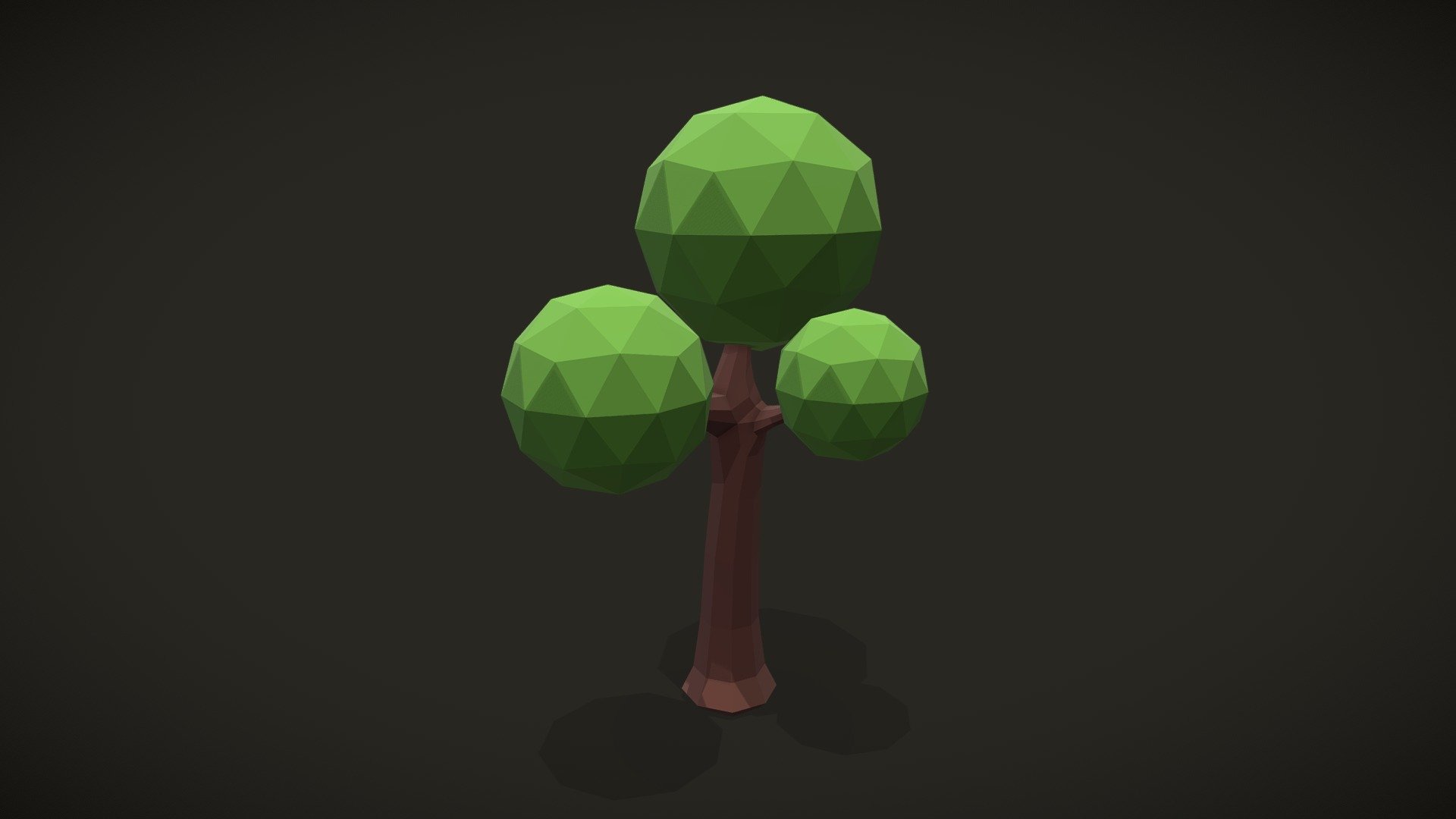 LowPoly Tree - Download Free 3D model by Gabriel Gauthier (@Gab629 ...