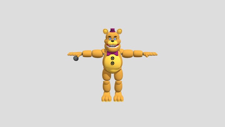 Fredbear 3D Model