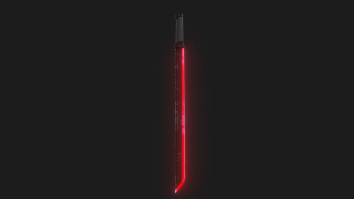 Cyber Sword 2 3D Model