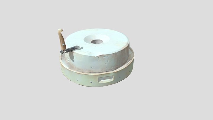 Kézi Malom - Hand mill 3D Model