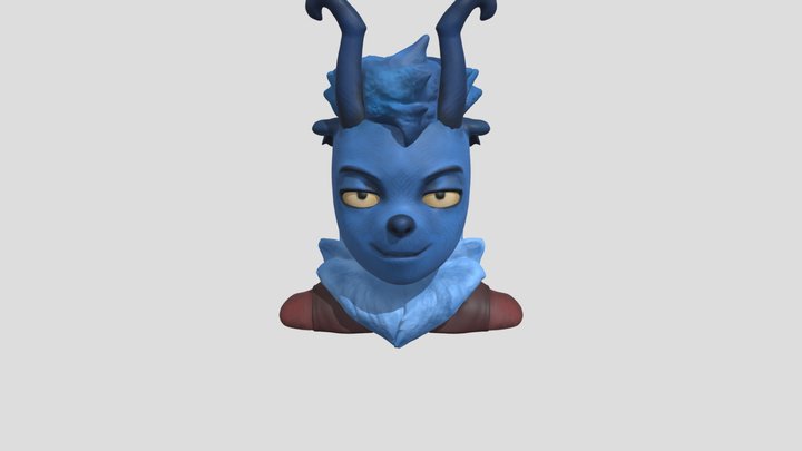 Mir'ra bust 3D Model