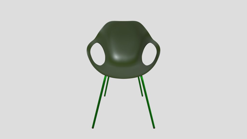 Plastic Chair Yellow