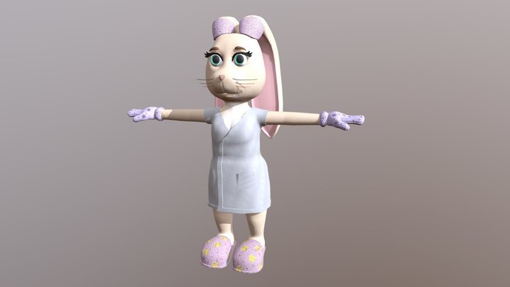 Luna 3D Model