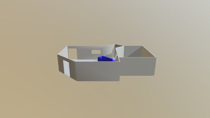 Acceuil Yutz V2 Fond Passage 900 3D Model