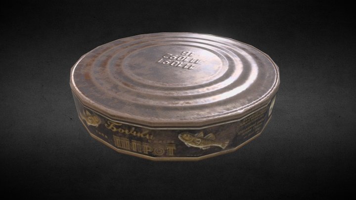 Canned Props 3D Model