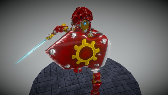 Minion Swordman 3D Model