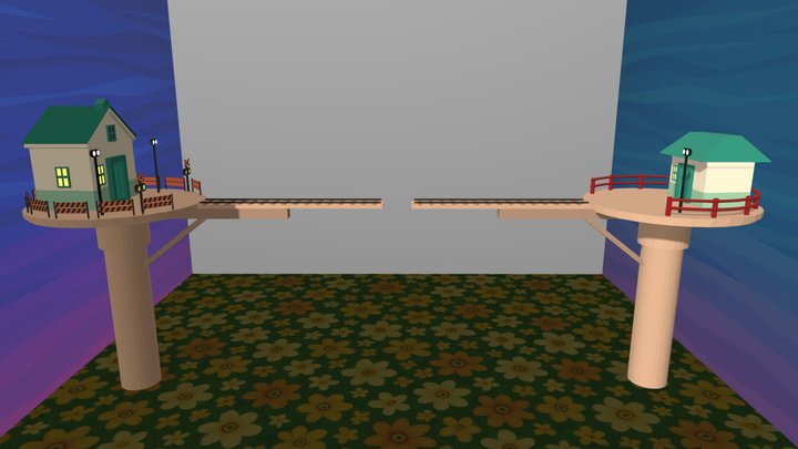 Squid Game Season 3 Jump Rope Game 3D Model