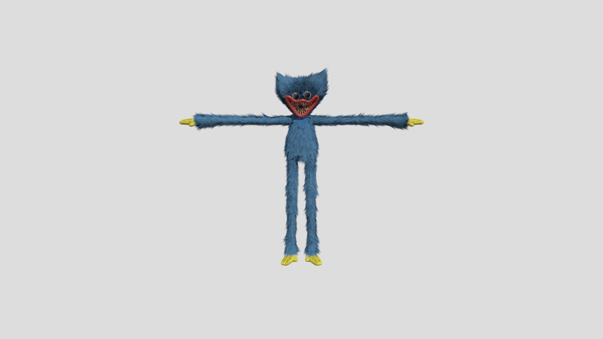 Poppy_Playtime_Chapter_4__Huggy_Wuggy (1) - 3D model by joseph-ko ...