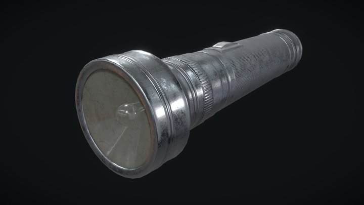 Flashlight 3D Model