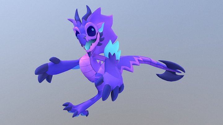 Cytric Acid Chibi 3D Model