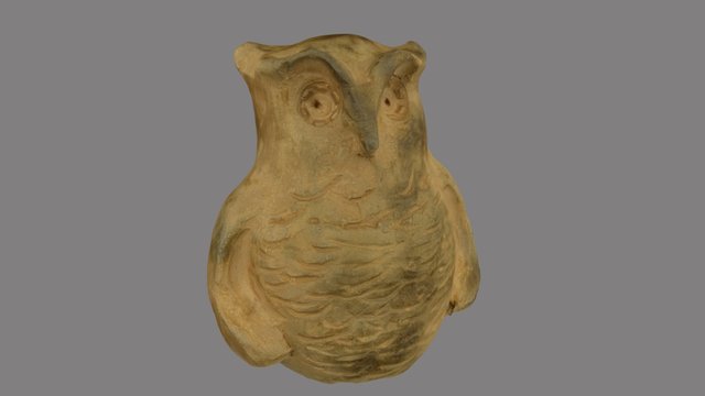 Catawba Owl 3D Model