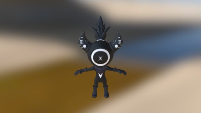 Very Simple Patapon 3D Model