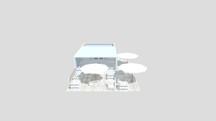 Rooftop Miami UM.fbx 3D Model