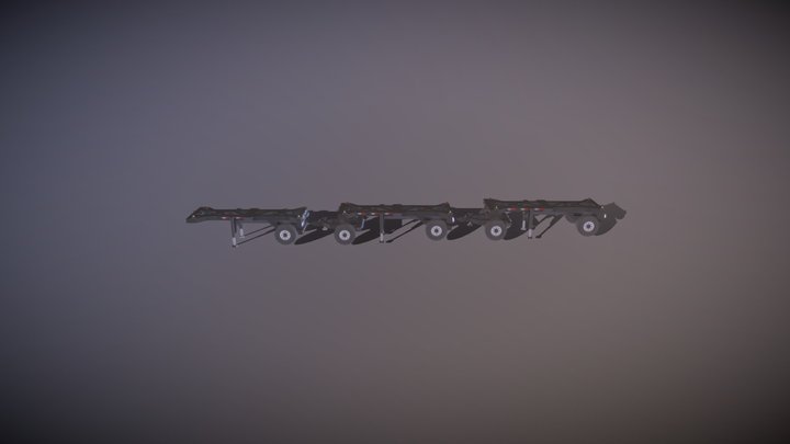 20 FT TRIPLES 3D Model