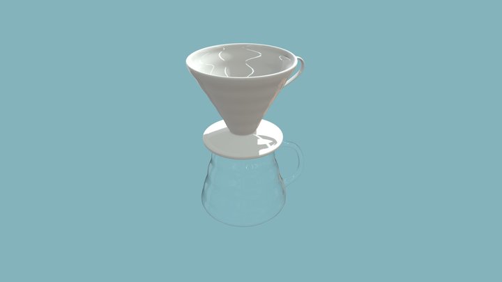 Hario V60 3D Model