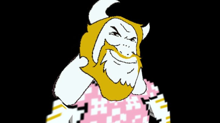 Asgore - deltarune 3D Model