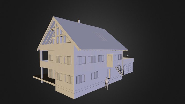 Schwarzwaldhaus 2.013 3D Model
