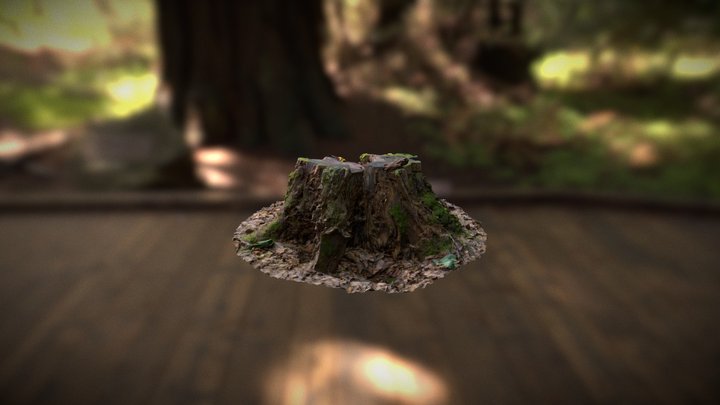 Tree Stump 2 entry for the #StumpChallenge 3D Model