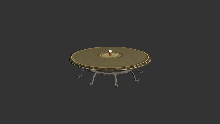 Cool table. 3D Model