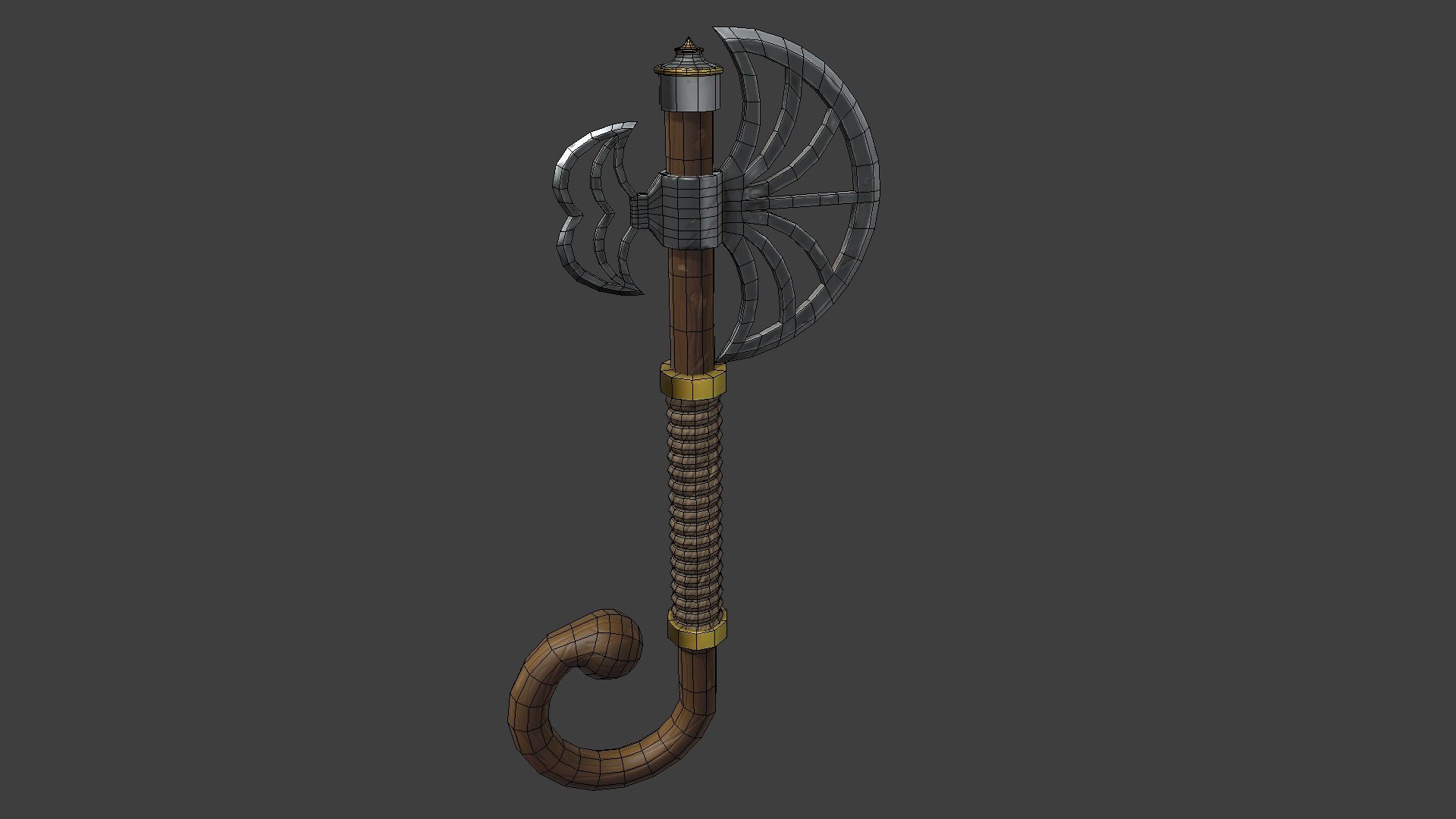 Handaxe Low Poly- Very Hi Resolution