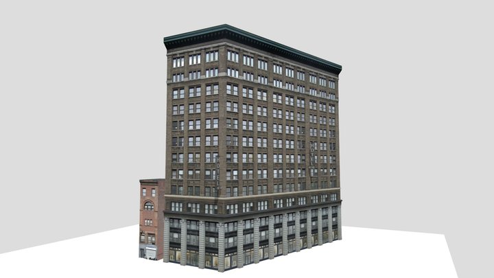 New York Buildings 3D Model