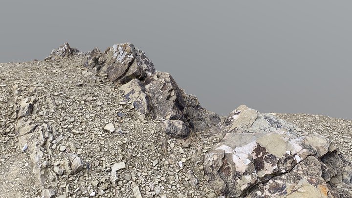 Stone and Gravel 3D Model