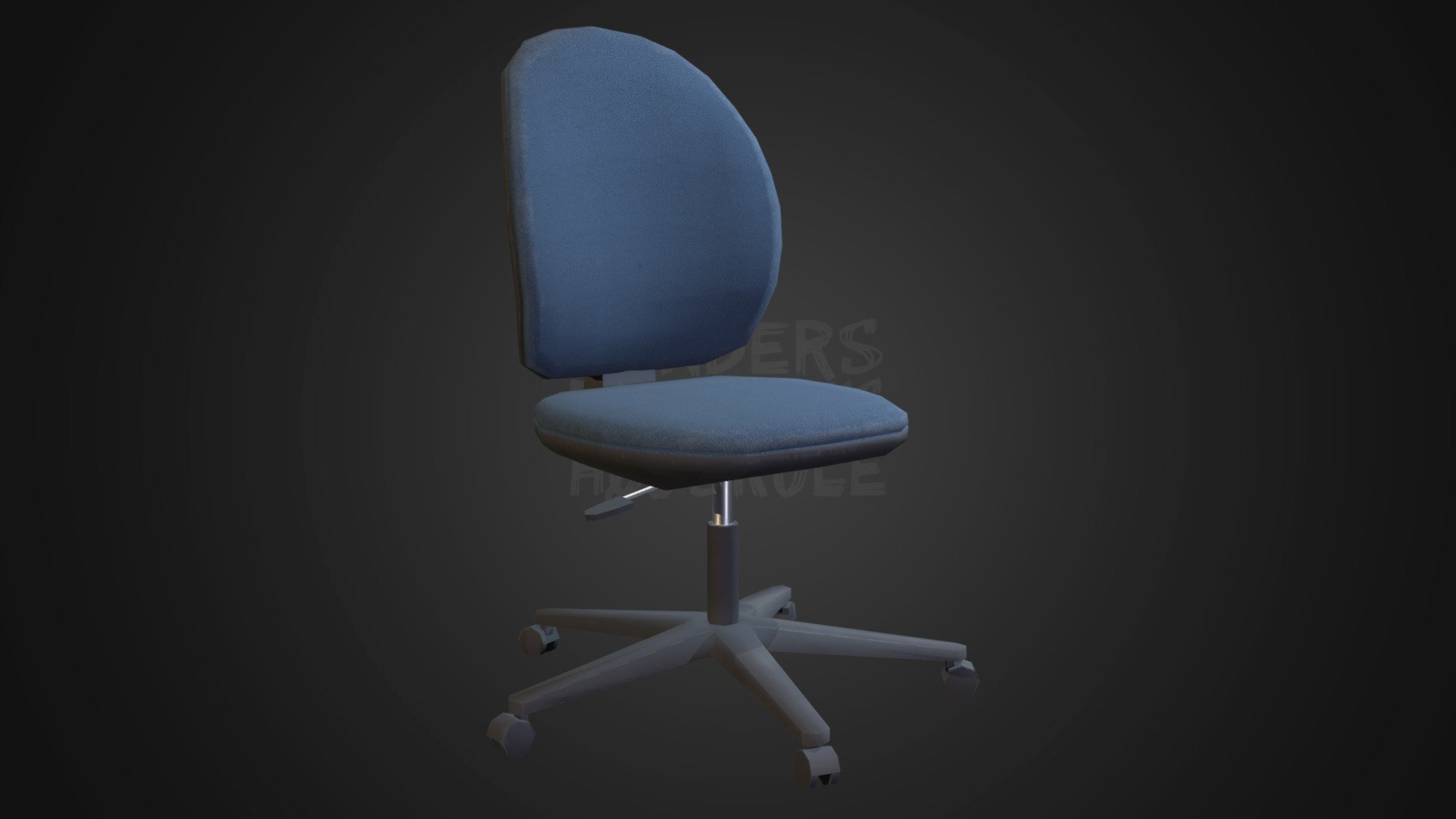 Office Chair Game Model Download Download Free 3D model by RanPro