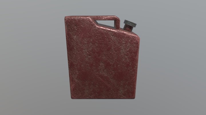 FuelCannister_Export (6) 3D Model