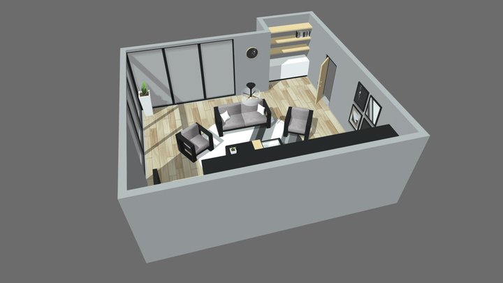 Livingroom 3D Model