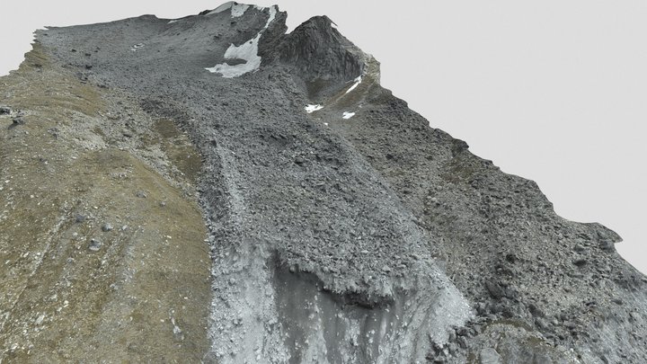 Tsarmine Rock Glacier, Valais Alps (28.06.2023) 3D Model