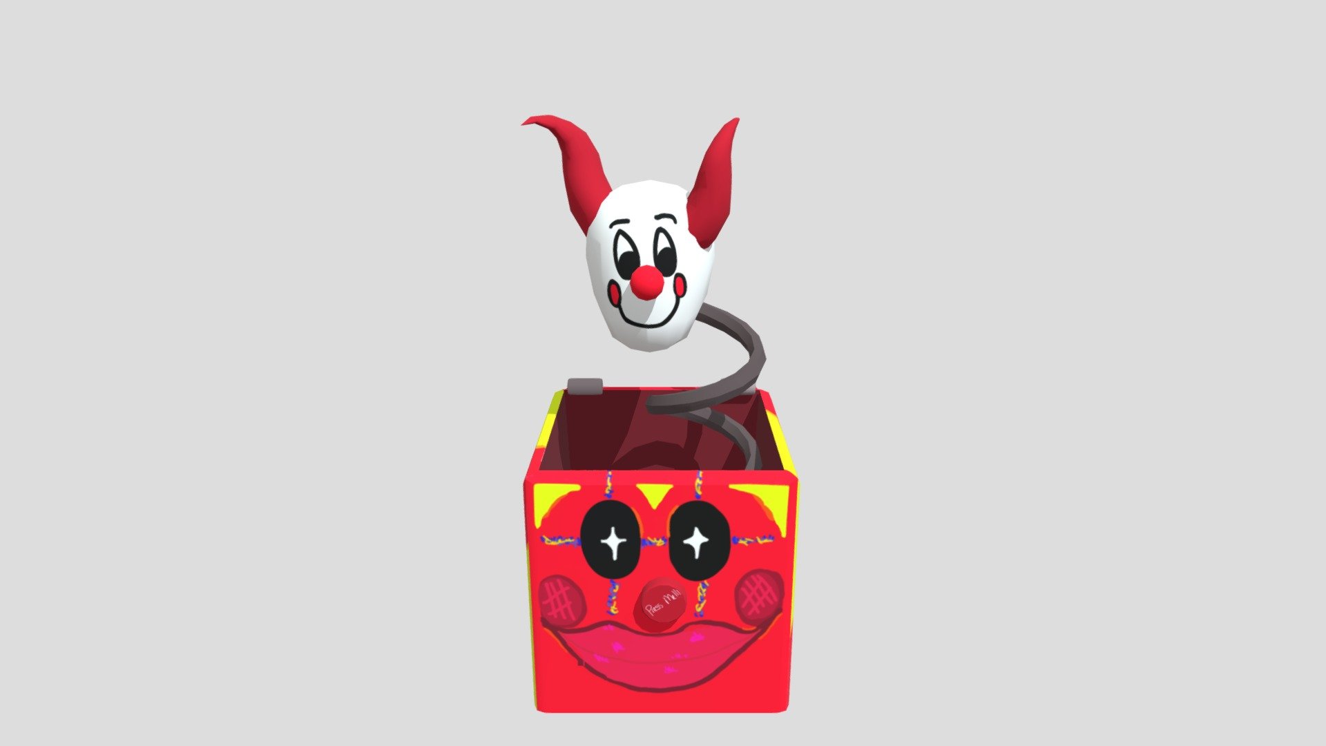 Jack In The Box 3D model by Mal16 [98fe4e1] Sketchfab