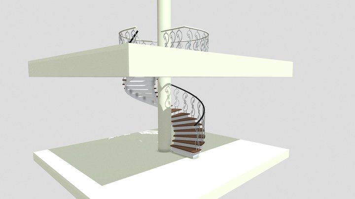 Коркинская 4 винт 3D Model
