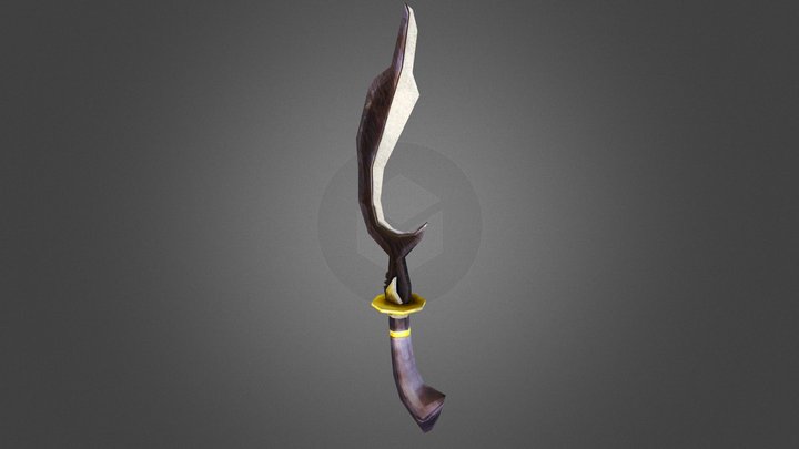 Kujang 3D Model