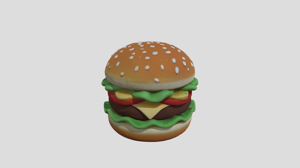 A Simple 3D Hamburger