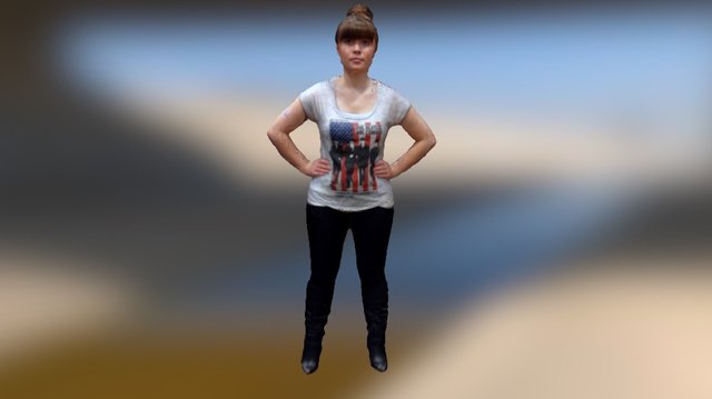 Full Body Scan (STC Kari) 3D Model
