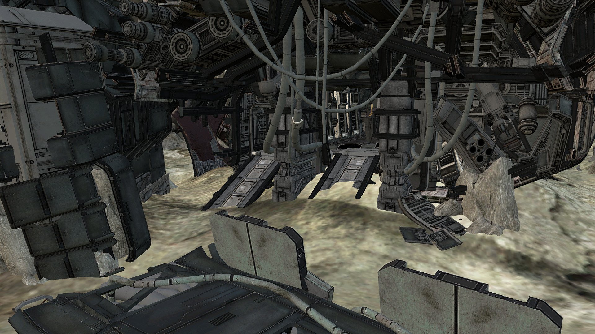 Halo 4>Multiplayer>Crimson>Wreckage - Download Free 3D model by ...