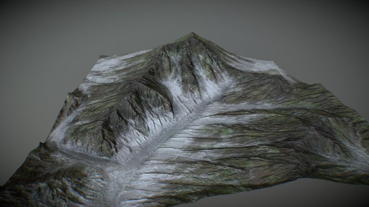 Large mountain 3D Model