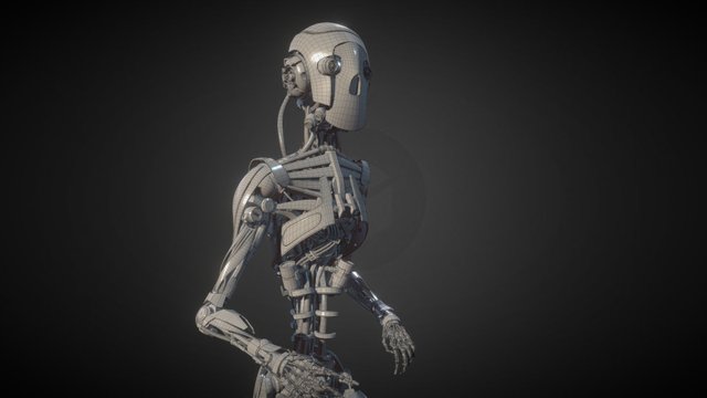 Clint Character WIP 3D Model