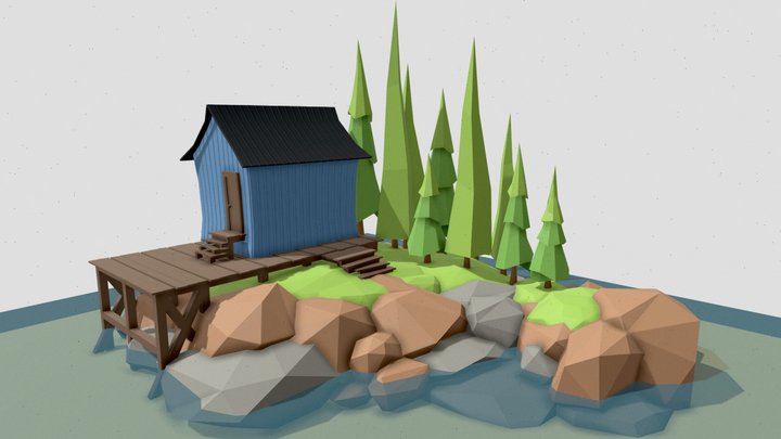 Isle 3D Model